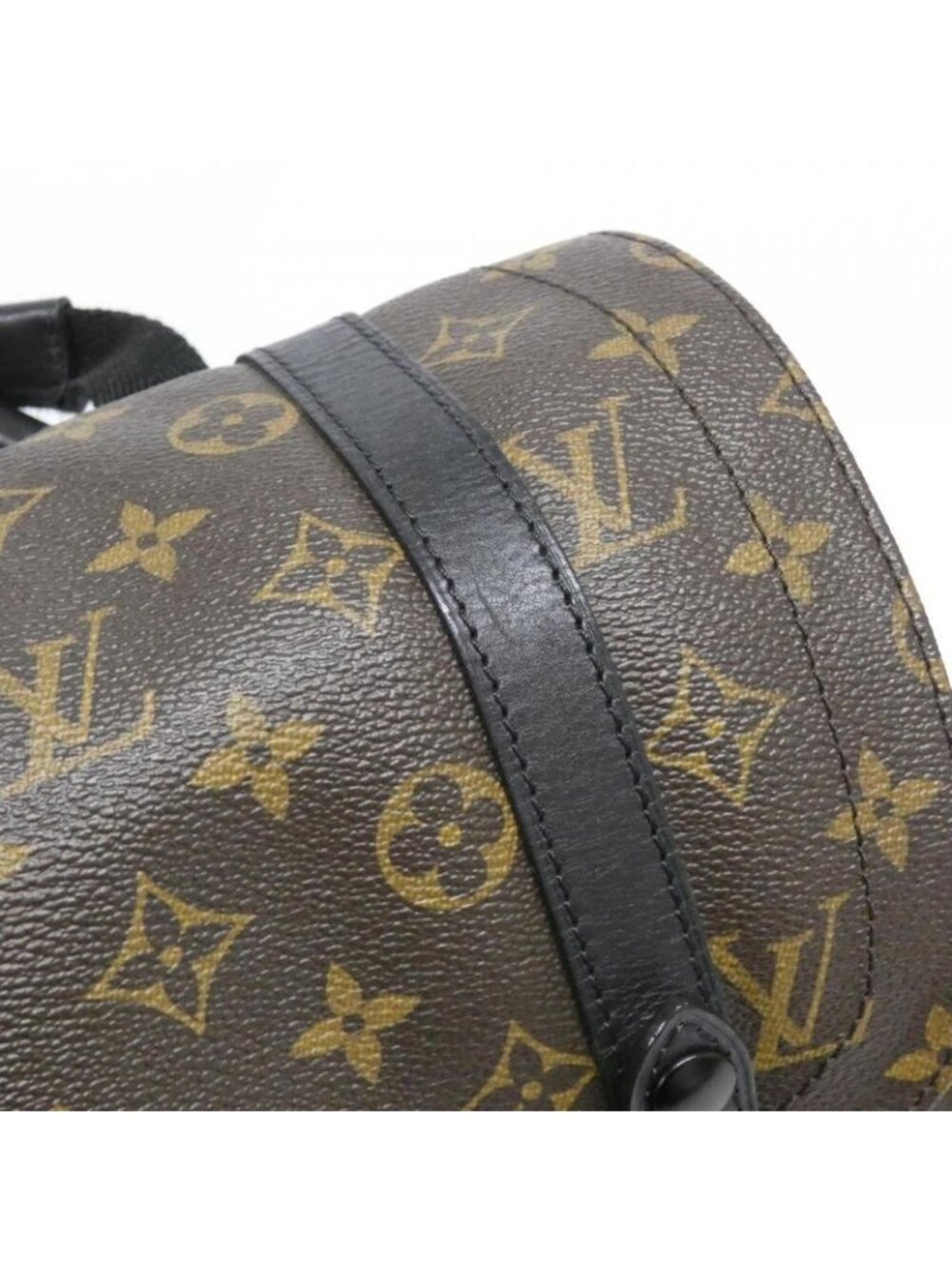 Louis Vuitton Monogram Macassar Christopher MM Backpack Brown Marron - Picture 5 of 9